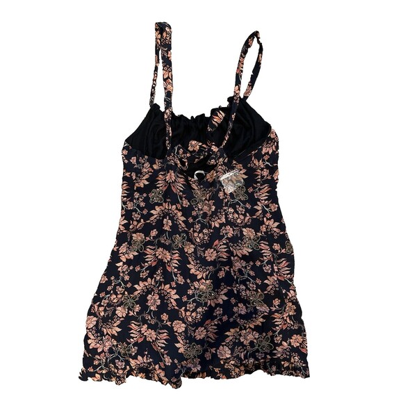 Free People women Made Ya Look Short Mini Dress sz Small Floral Embellished Bead - Picture 6 of 13